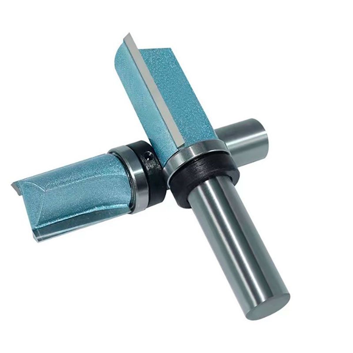 GENERICO - Fresa Copiadora Recta Vástago de 1/4*1/2*20mm. 1 Pza.  Marca TIDEWAY