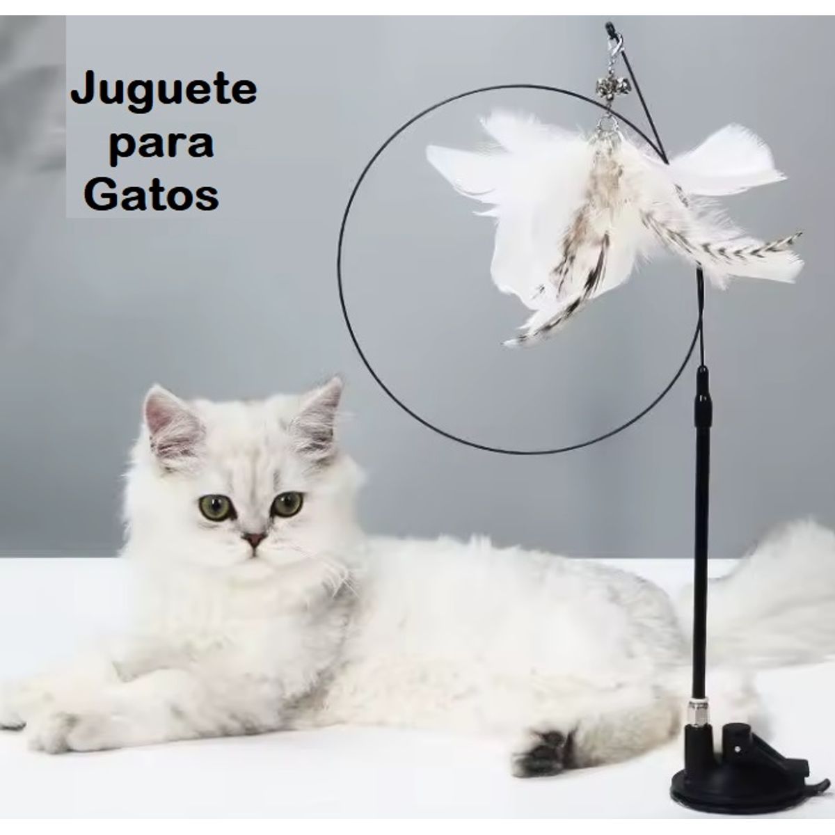 GENERICO - Juguete Interactivo para Gatos Varita para gatos manos libre
