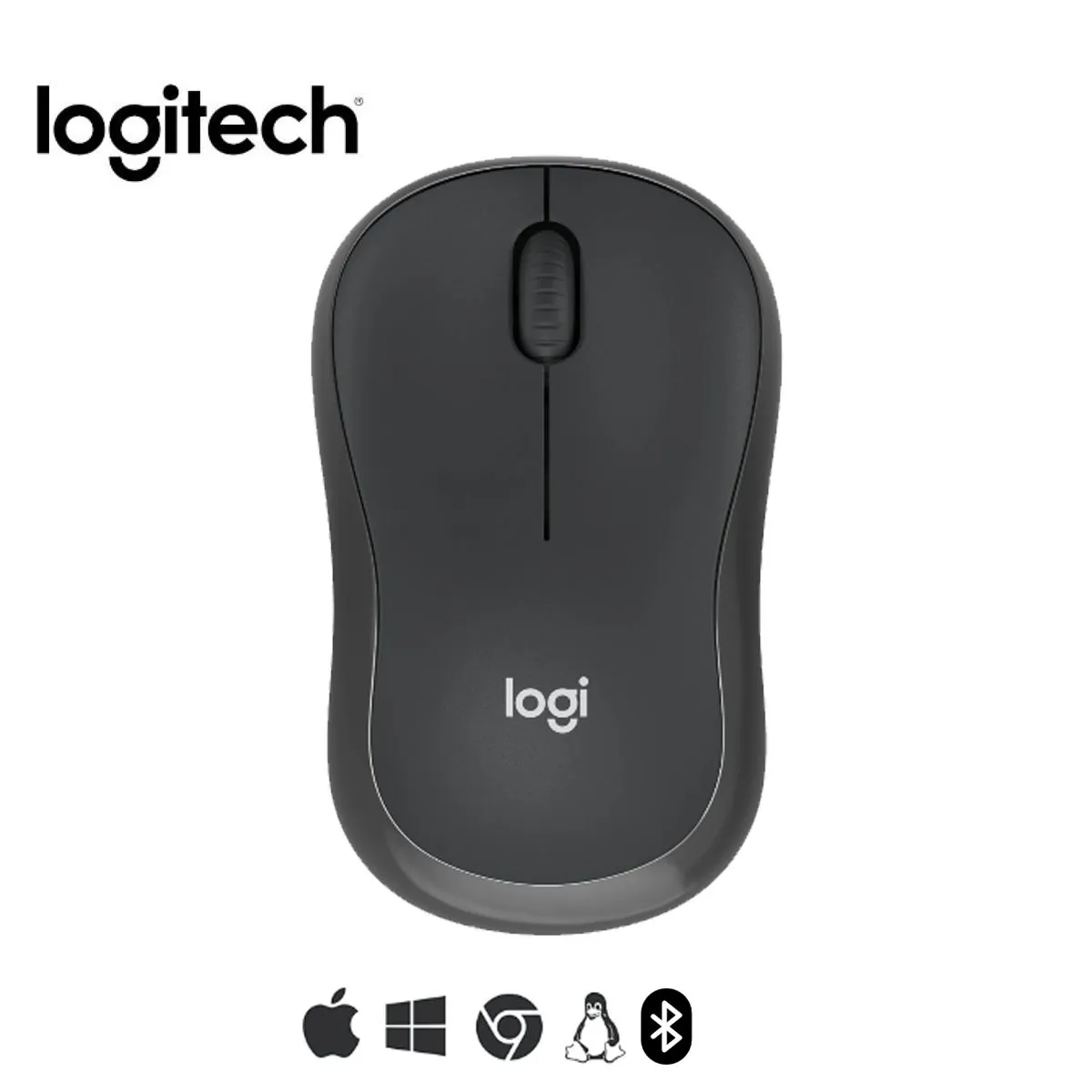 LOGITECH - Mouse Logitech M240 Silent Bluetooth Grafito