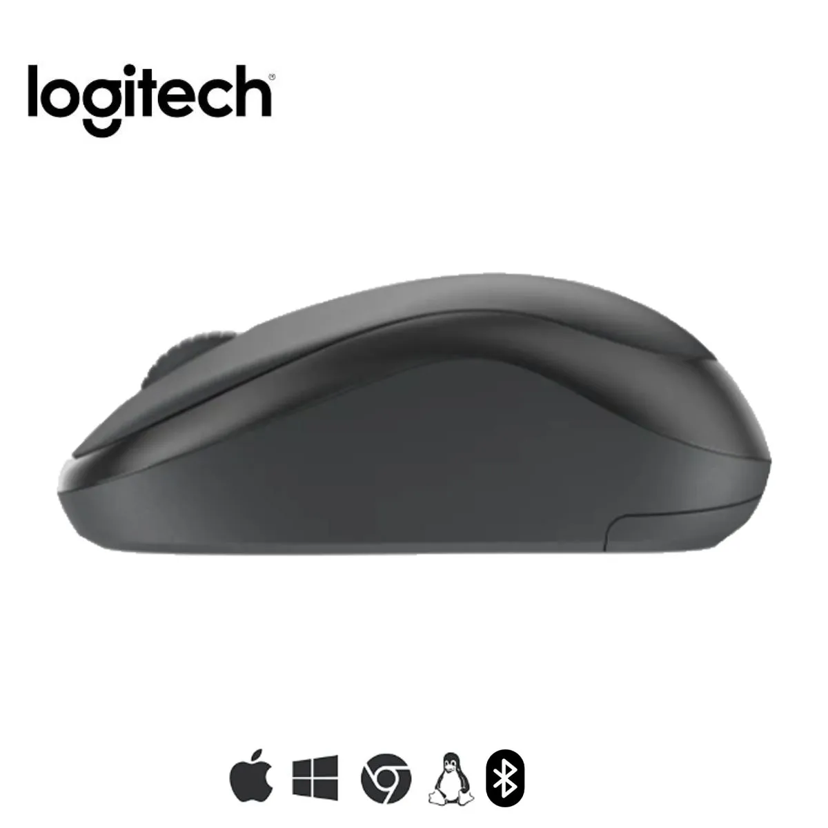 LOGITECH - Mouse Logitech M240 Silent Bluetooth Grafito