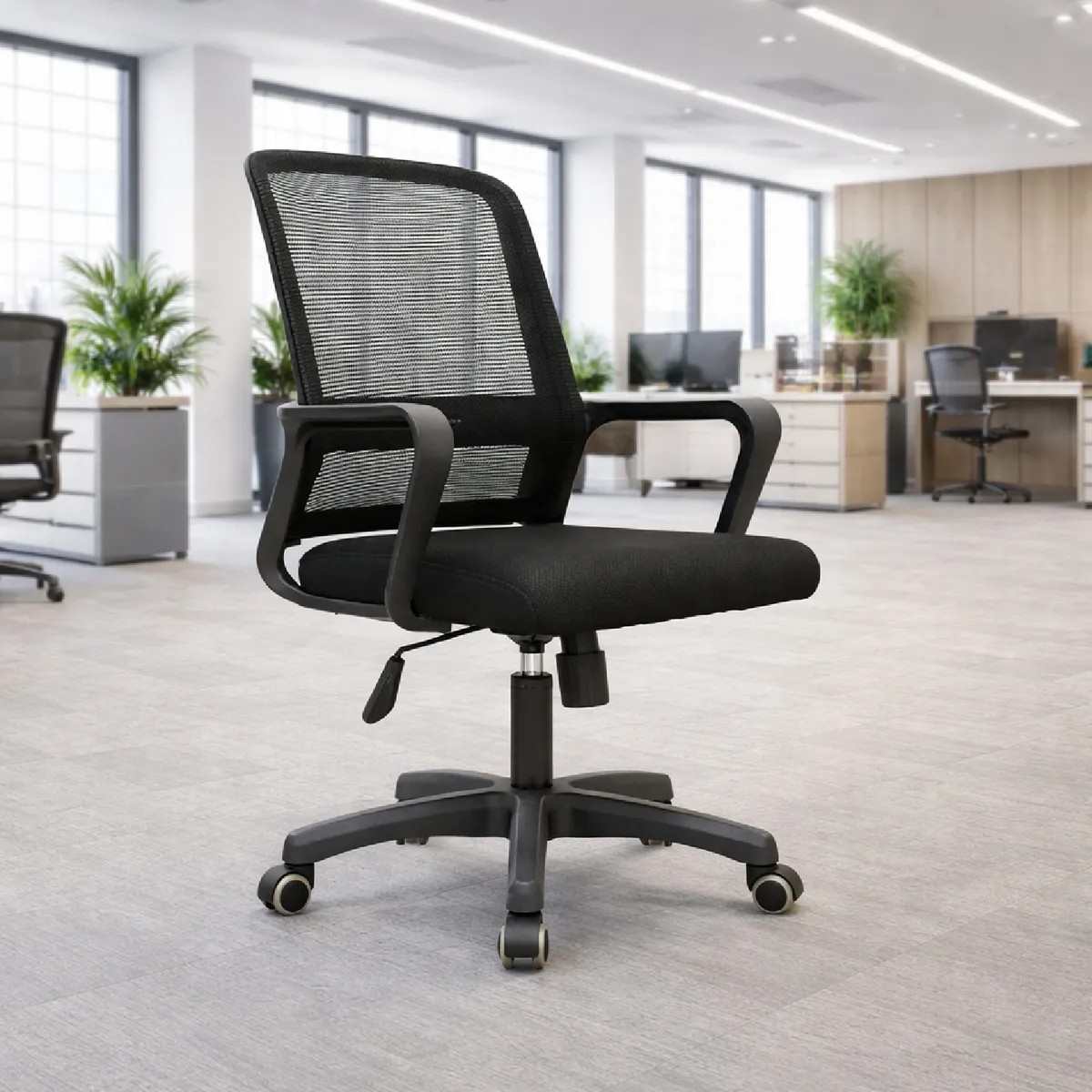 MOBELART - Silla de Oficina Gerente Kill BN Negro möbelArt