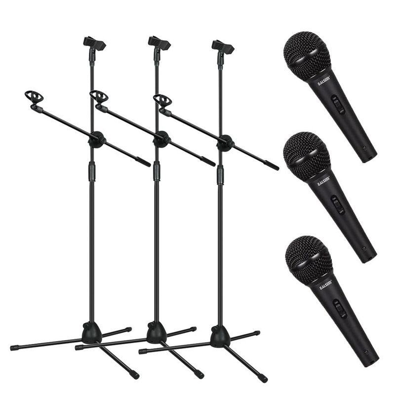 GENERICO - Micros Dinamicos Profesional con 3 Pedestales para orquesta.