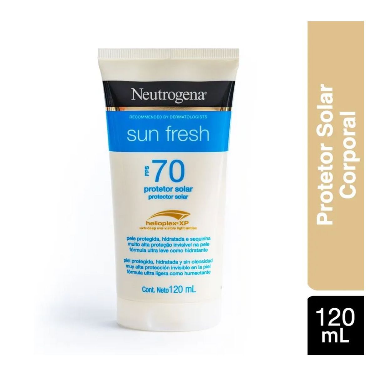 NEUTROGENA - Protector Solar FPS 70 Neutrogena Sun Fresh 120ml