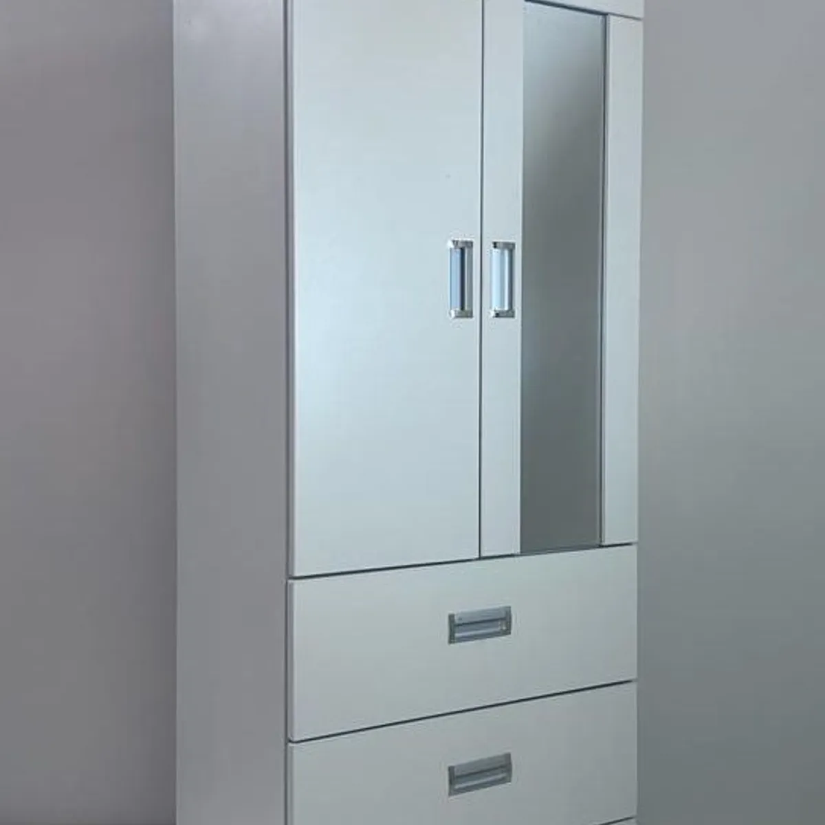 GENERICO - ROPERO 2 PUERTAS COLOR BLANCO