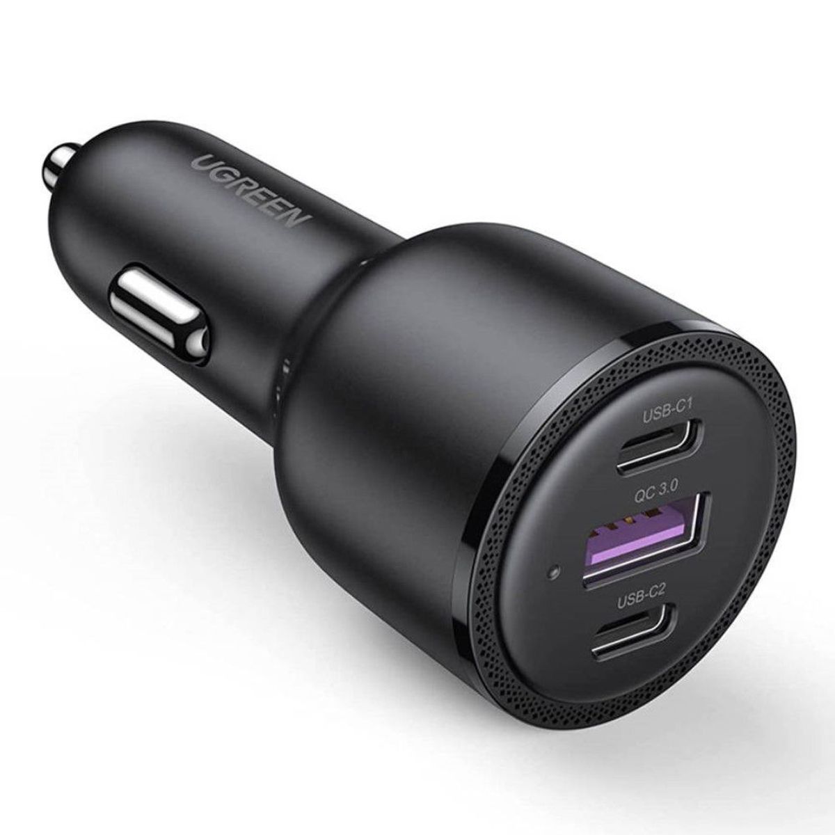 UGREEN - Cargador Carro Usb-c Ugreen 69W, PD 65W 20W QC 18W rápida CD239 20467