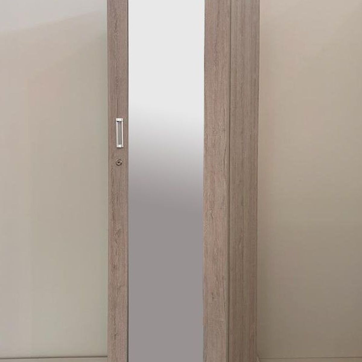 GENERICO - Zapatera  Zapeco-Pt01Cl15 Con Espejo Y Repisas