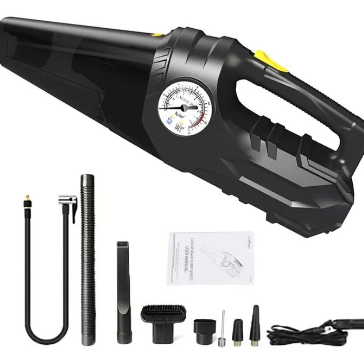 CARSON - Compresora Aspiradora Portatil Para Auto Carro 100 Watts