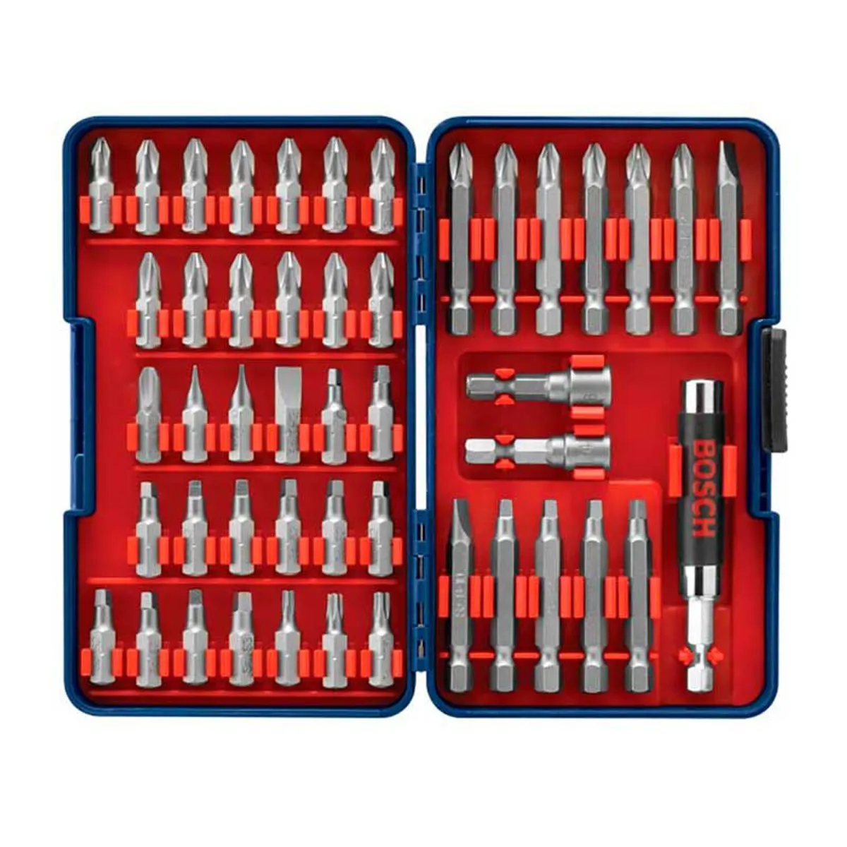 BOSCH - Juego de punta para destornillador de 47 Piezas