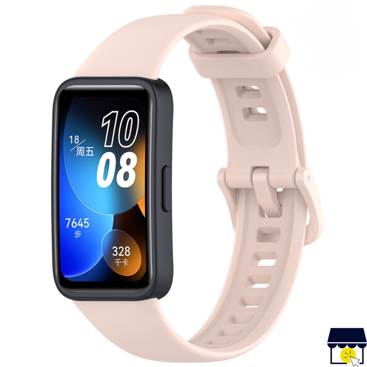 GENERICO - Correa de silicona para Huawei Band 8 / 9 / 10 - Rosa