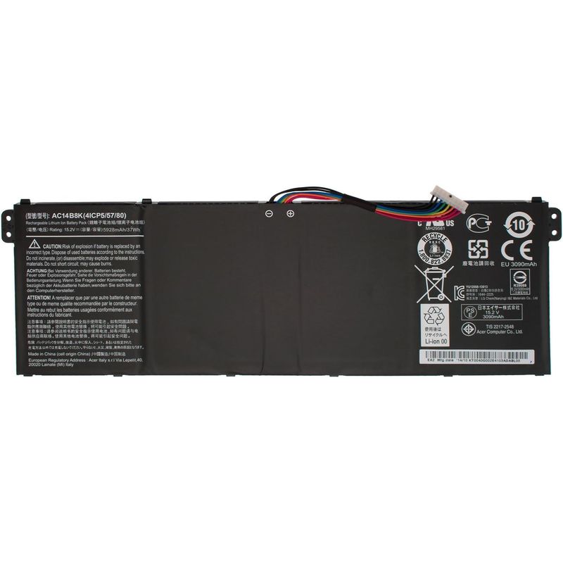 GENERICO - BATERIA PARA  ACER  ASPIRE.   AC14B8K,  ES1-311,  ES1-411, ES1-421, ES1-520, ES1-521