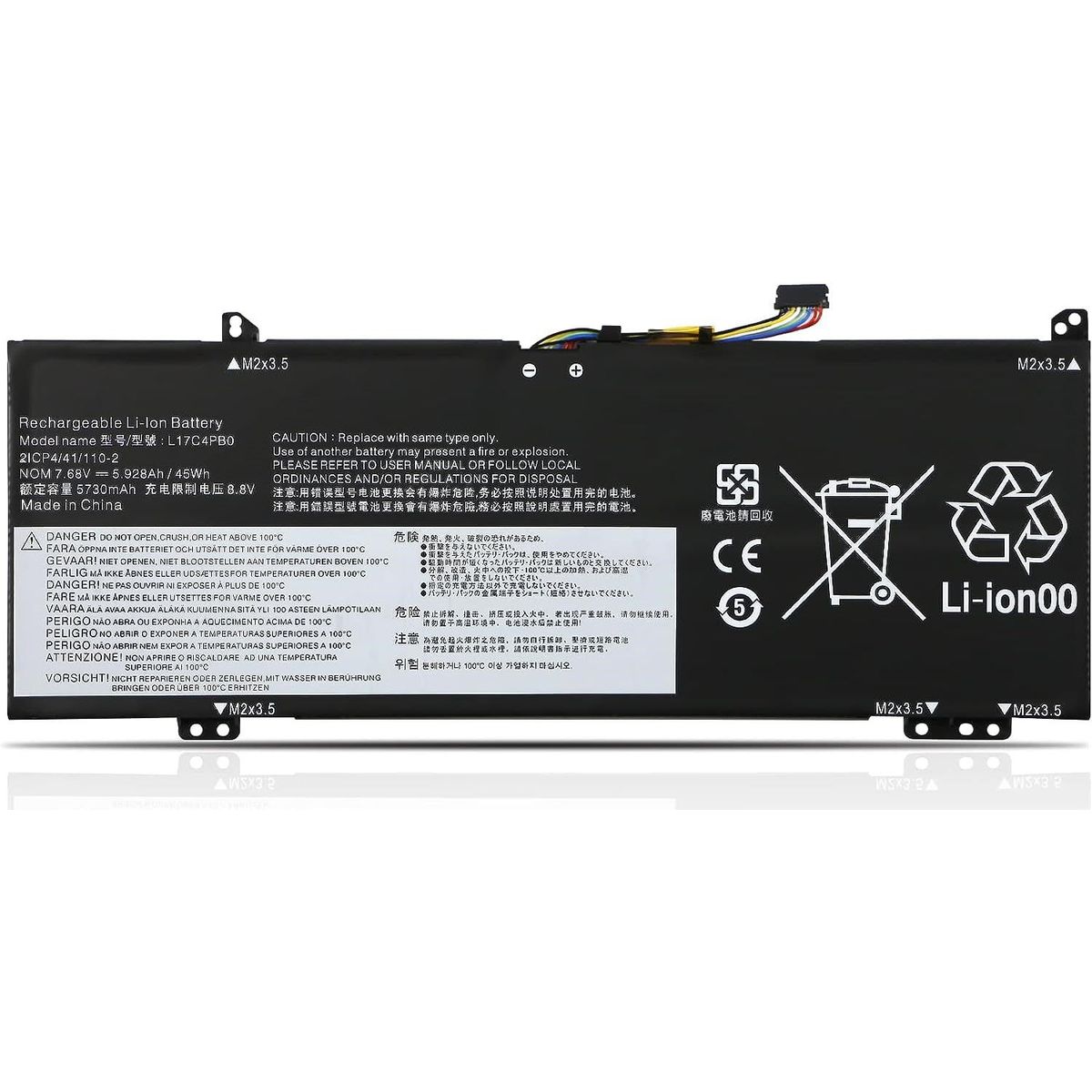 GENERICO - BATERIA PARA  LENOVO IDEAPAD  530S, 530S-14ARR, 530S-14IKB, 530S-15IKB