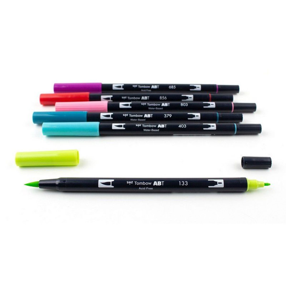 TOMBOW - ABT Dual Brush Pen set 6und Tropical