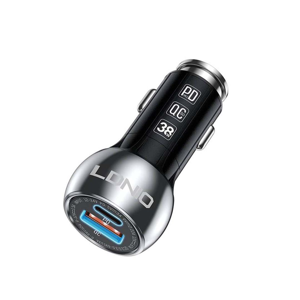 LDNIO - Cargador Fast 3.0 de Auto para Samsung Galaxy Note 10, Note 20, Ultra