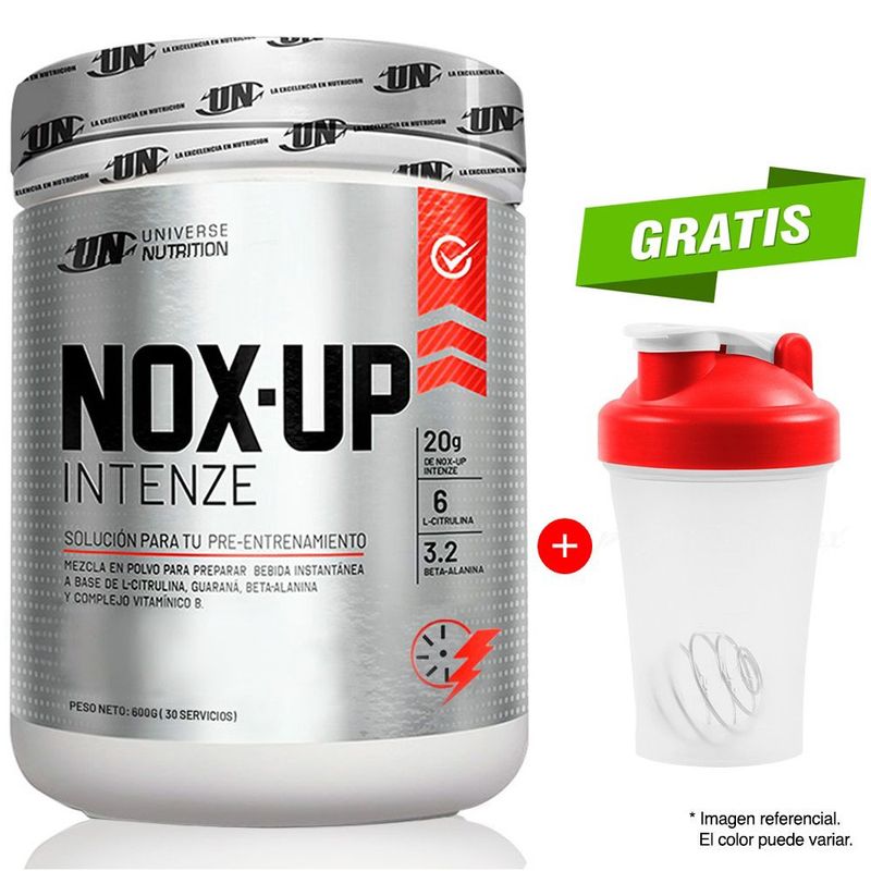 UNIVERSE NUTRITION - Nox Up Intenze 600gr Citrus Punch Universe Nutrition