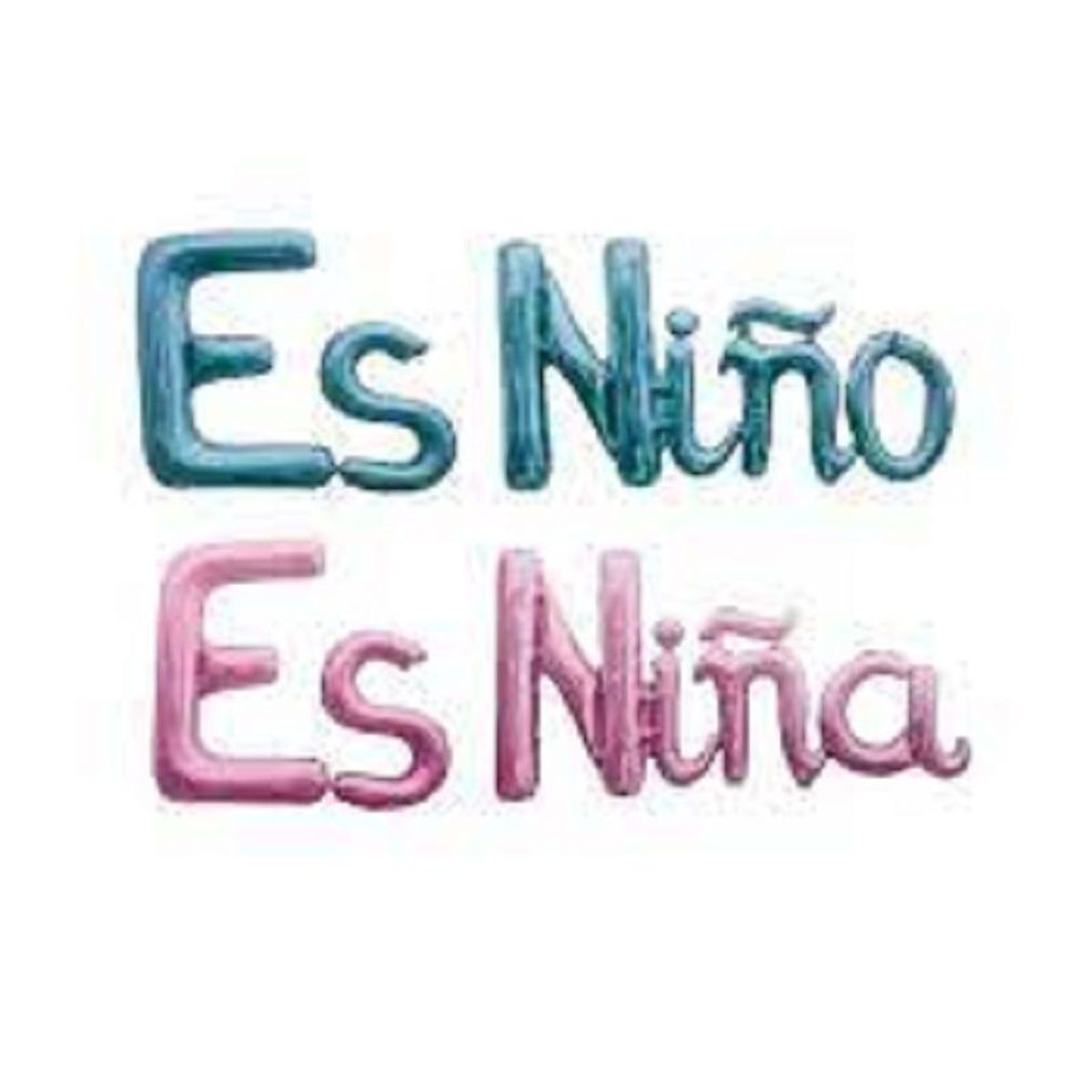 GENERICO - SET DE GLOBOS DECORATIVOS PARA BABYSHOWER ES NIÑA ROSADO