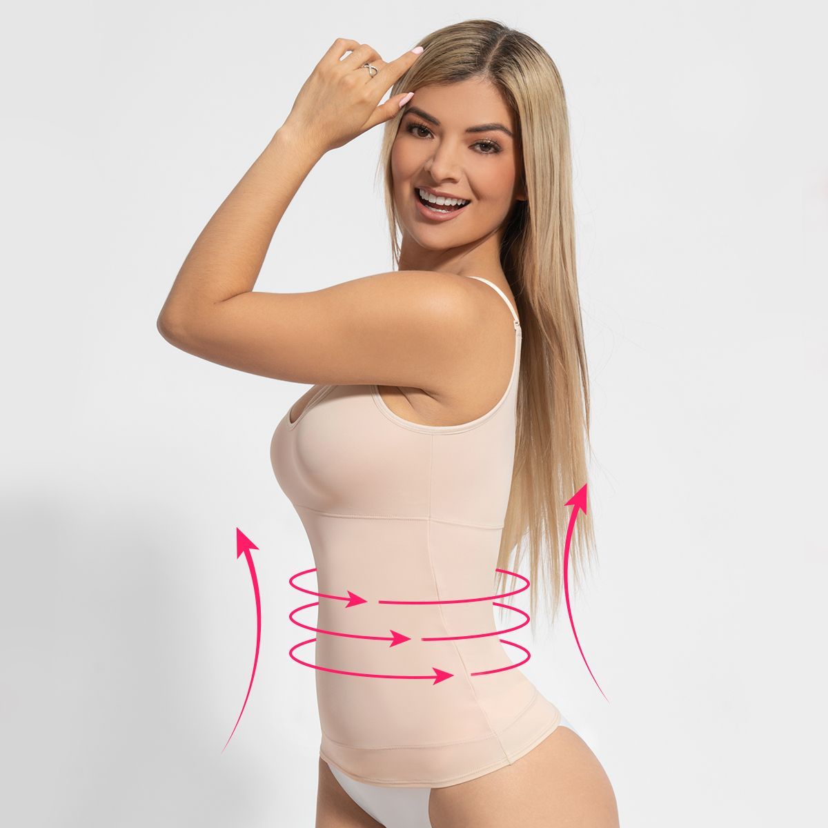 GENERICO - Faja mujer reductor moldeador cintura abdomen y rollitos