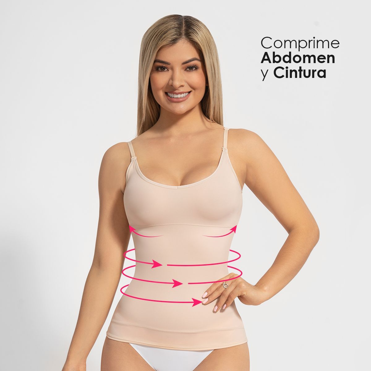 GENERICO - Faja mujer reductor moldeador cintura abdomen y rollitos