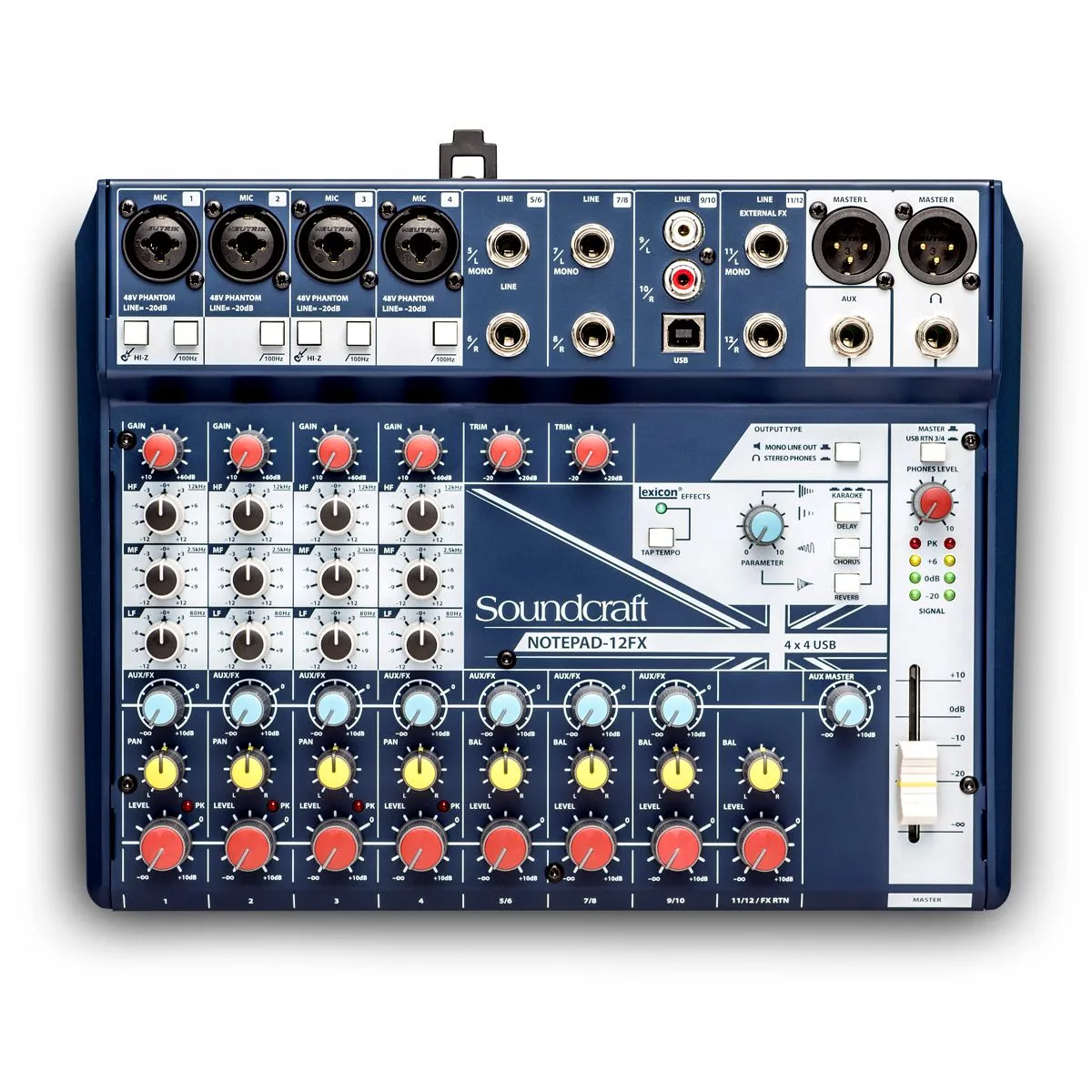 SOUNDCRAFT - Notepad 12FX Soundcraft - Mezcladora con interfaz