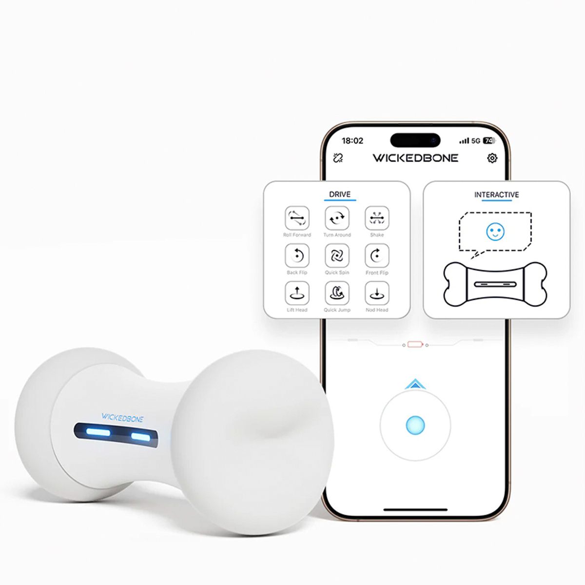 CHEERBLE - HUESO INTELIGENTE E INTERACTIVO PERROS