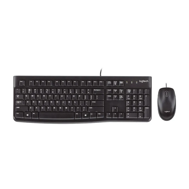 LOGITECH - Teclado Logitech MK120- 2 En 1-Alámbrico