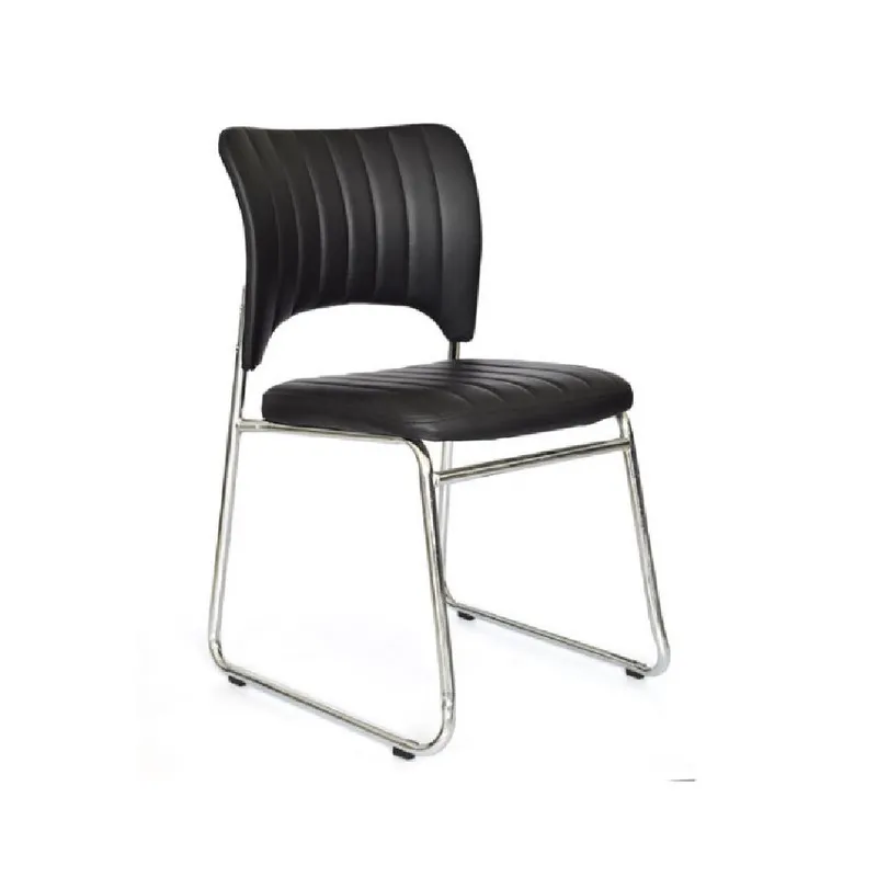 MOBELART - Silla de Oficina Visita Iso PU SR Negro möbelArt