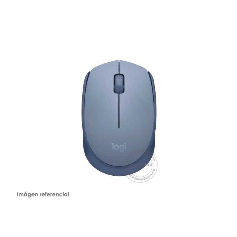 LOGITECH - Mouse Logitech M170 Wireless Gris Azulado