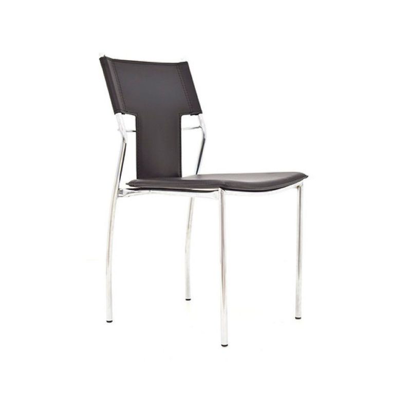 MOBELART - Silla de Oficina Visita Uka Negro möbelArt