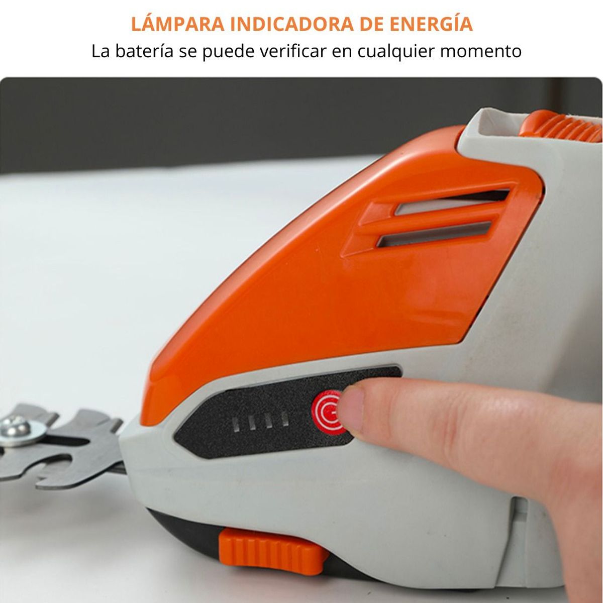 GENERICO - Cortasetos Eléctrico Inalámbrica 2 en 1 Cortador de Cesped SL-0121