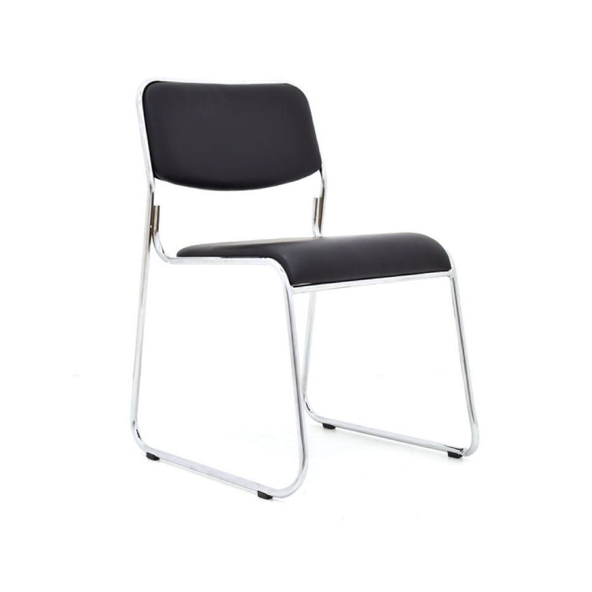 MOBELART - Silla de Oficina Visita Junior Negro möbelArt