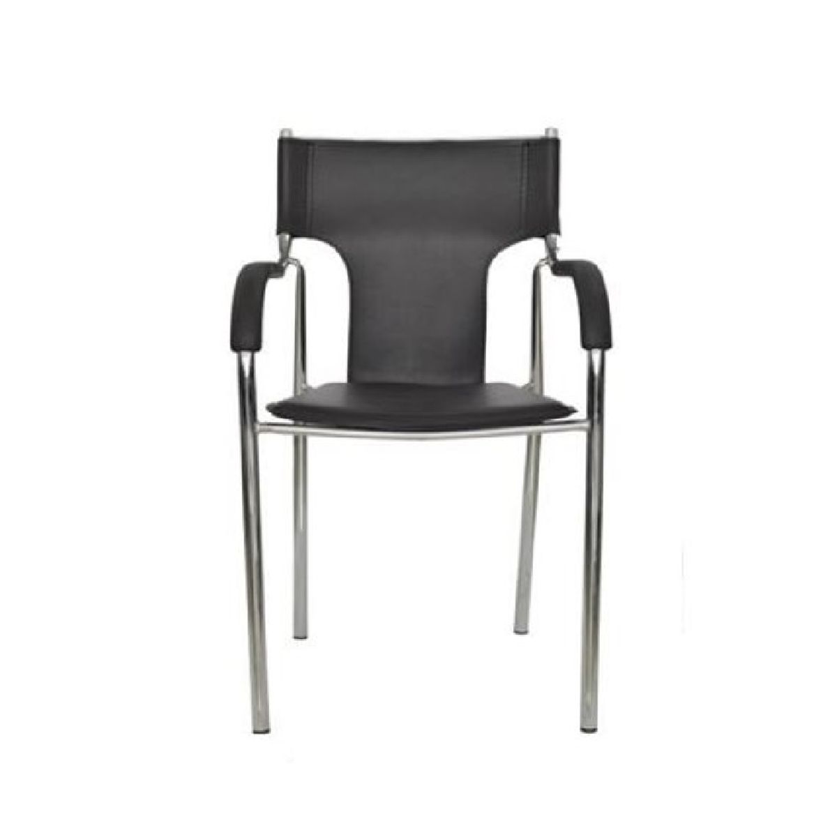 MOBELART - Silla de Oficina Visita Soft 1 Negro möbelArt