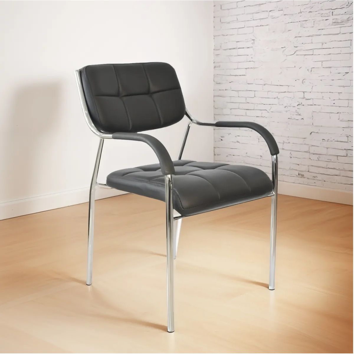 MOBELART - Silla de Oficina Visita Soft 2  TQ Negro möbelArt