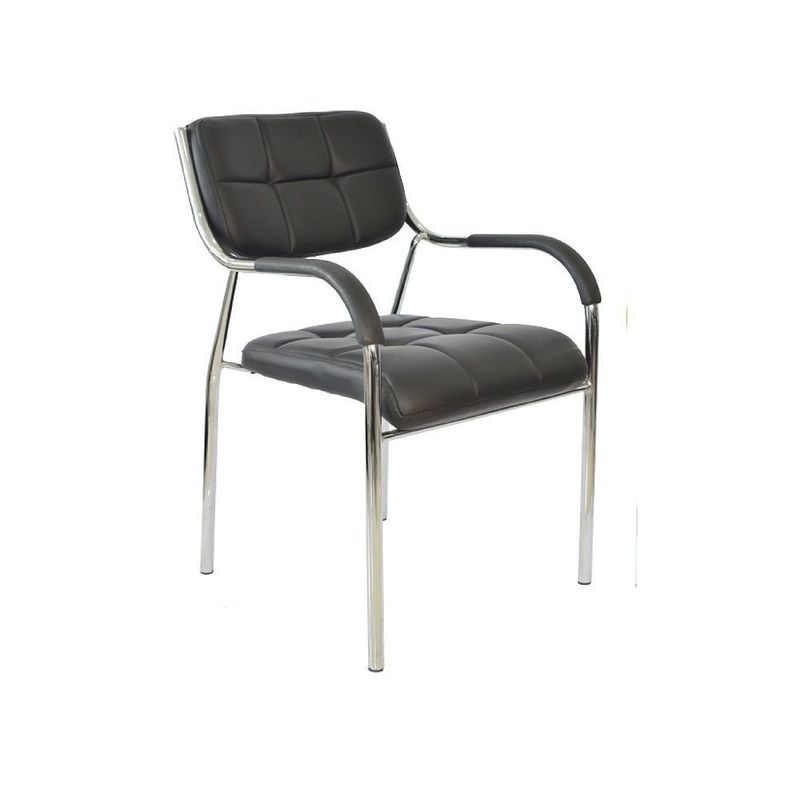 MOBELART - Silla de Oficina Visita Soft 2 Negro möbelArt