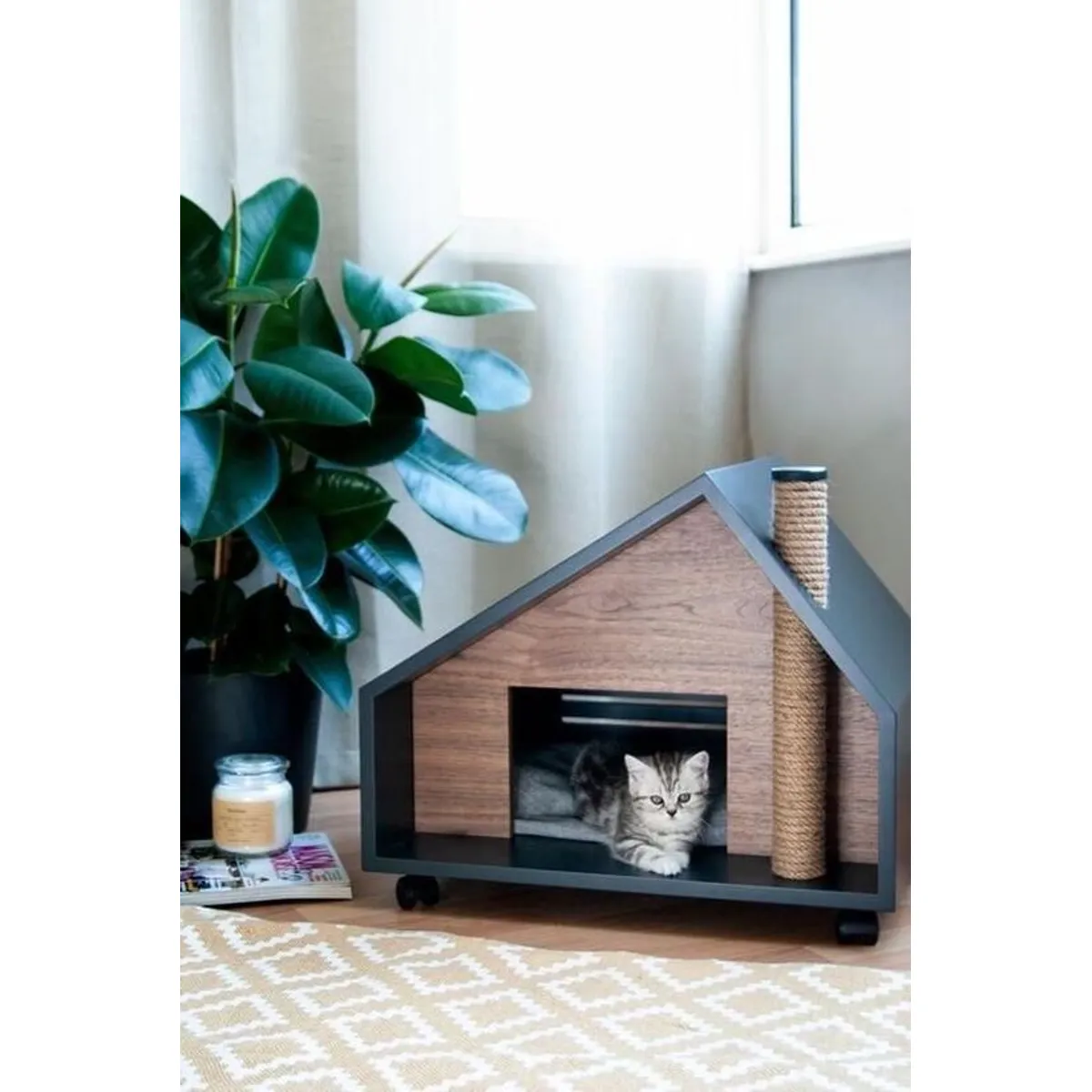 GENERICO - Casa para Gatos - Cat House Furniture Elegant