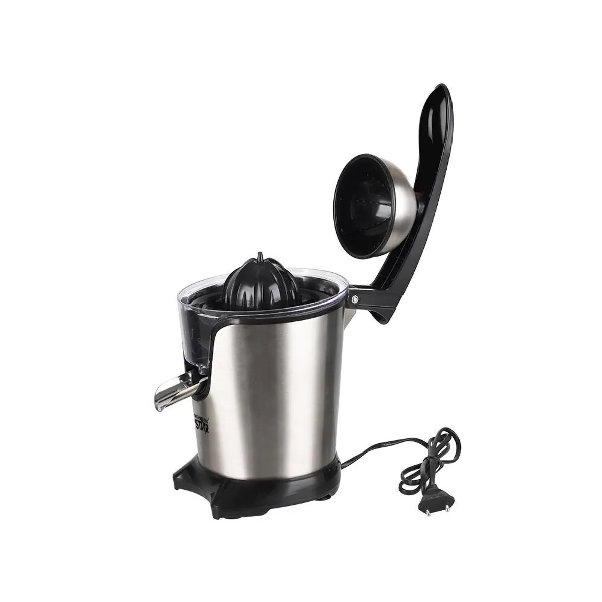 GENERICO - Exprimidor de Cítricos Eléctrico Con Palanca Doble Cabezal