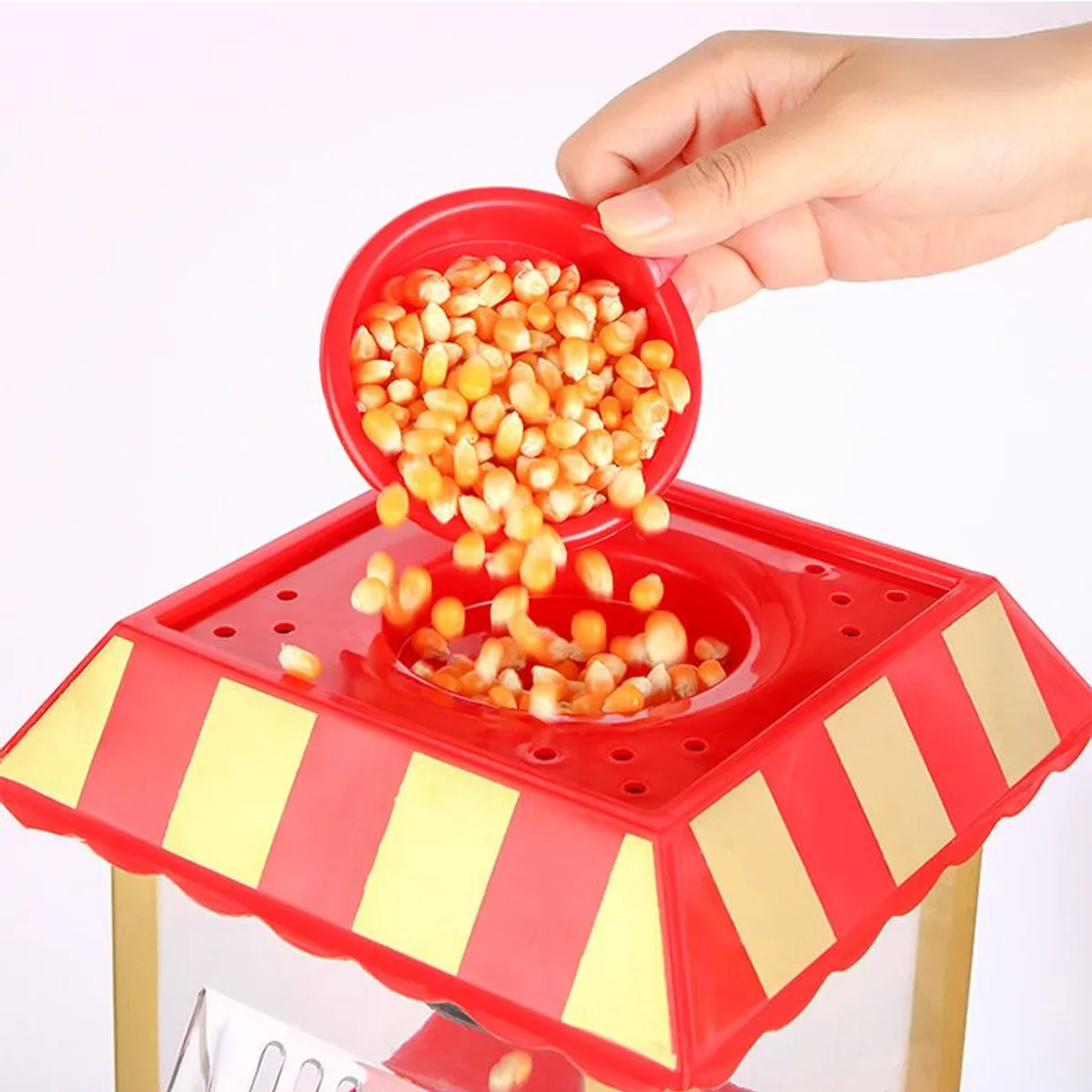 GENERICO - Maquina Para Elaborar Palomitas de Maiz Pop Corn