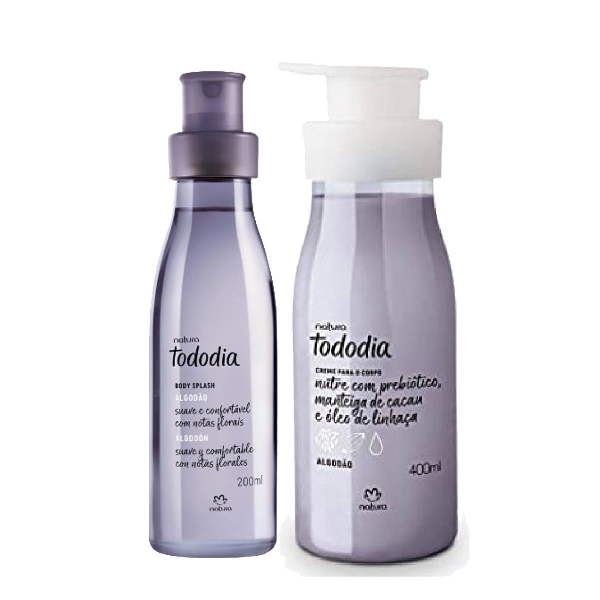 NATURA - Tododia Algodon Body Splash con Hidratante Natura