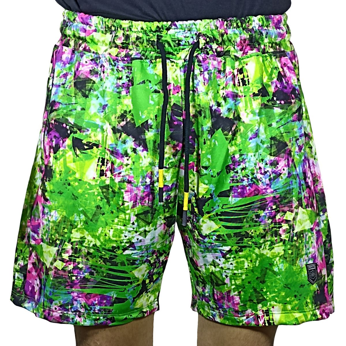 GENERICO - Short De Verano Estampado Para Hombre - Verde