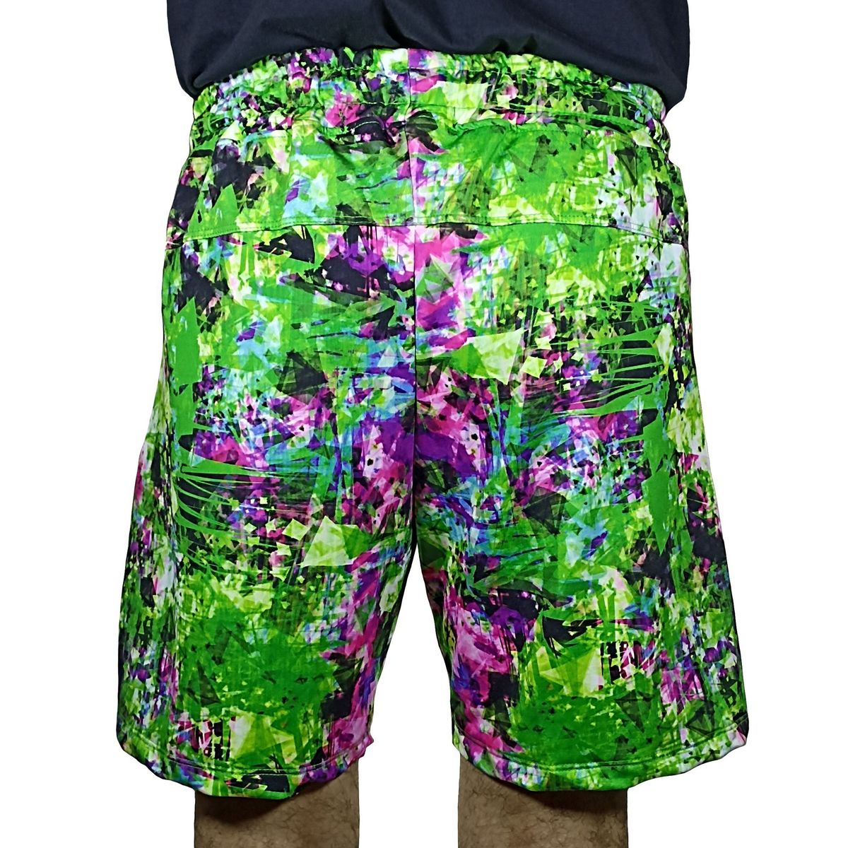 GENERICO - Short De Verano Estampado Para Hombre - Verde