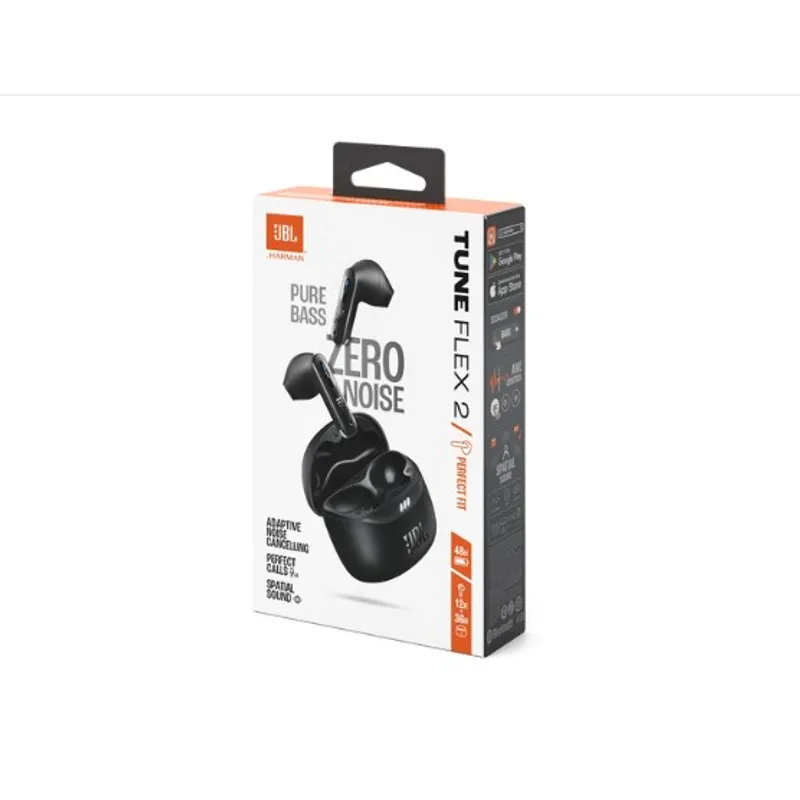 JBL - JBL Tune Flex 2 NC Audifonos Bluetooth 5.2 Pure Bass IPX4 TWS