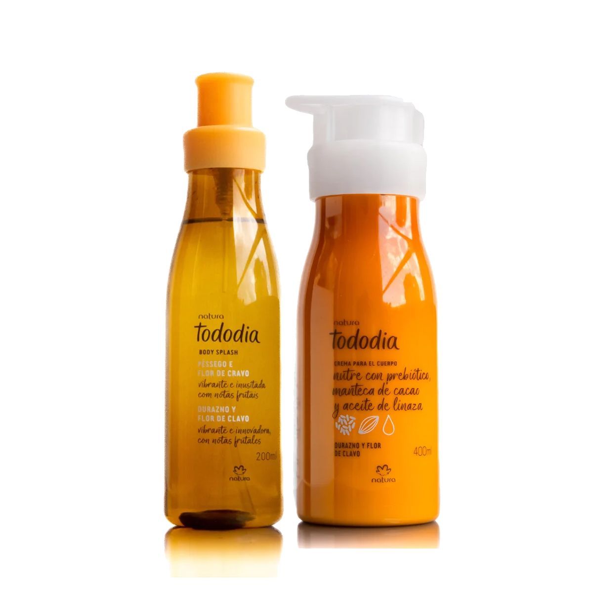 NATURA - Tododia Durazno y Flor de Clavo Body Splash con Hidratante