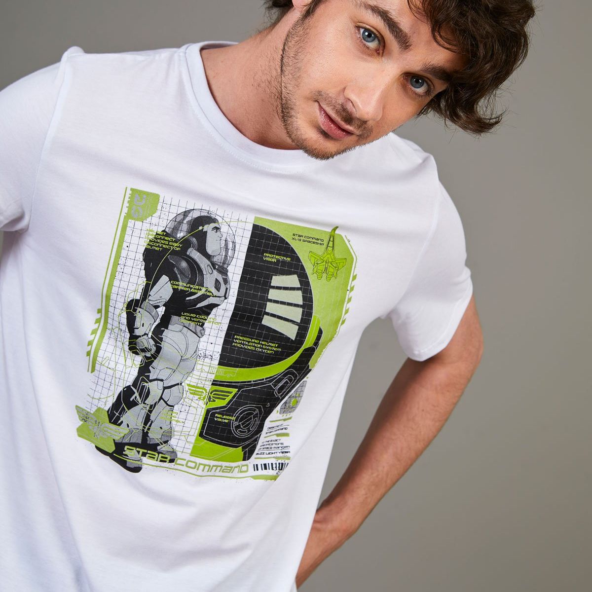 DISNEY PIXAR - Polo Algodón para Hombre