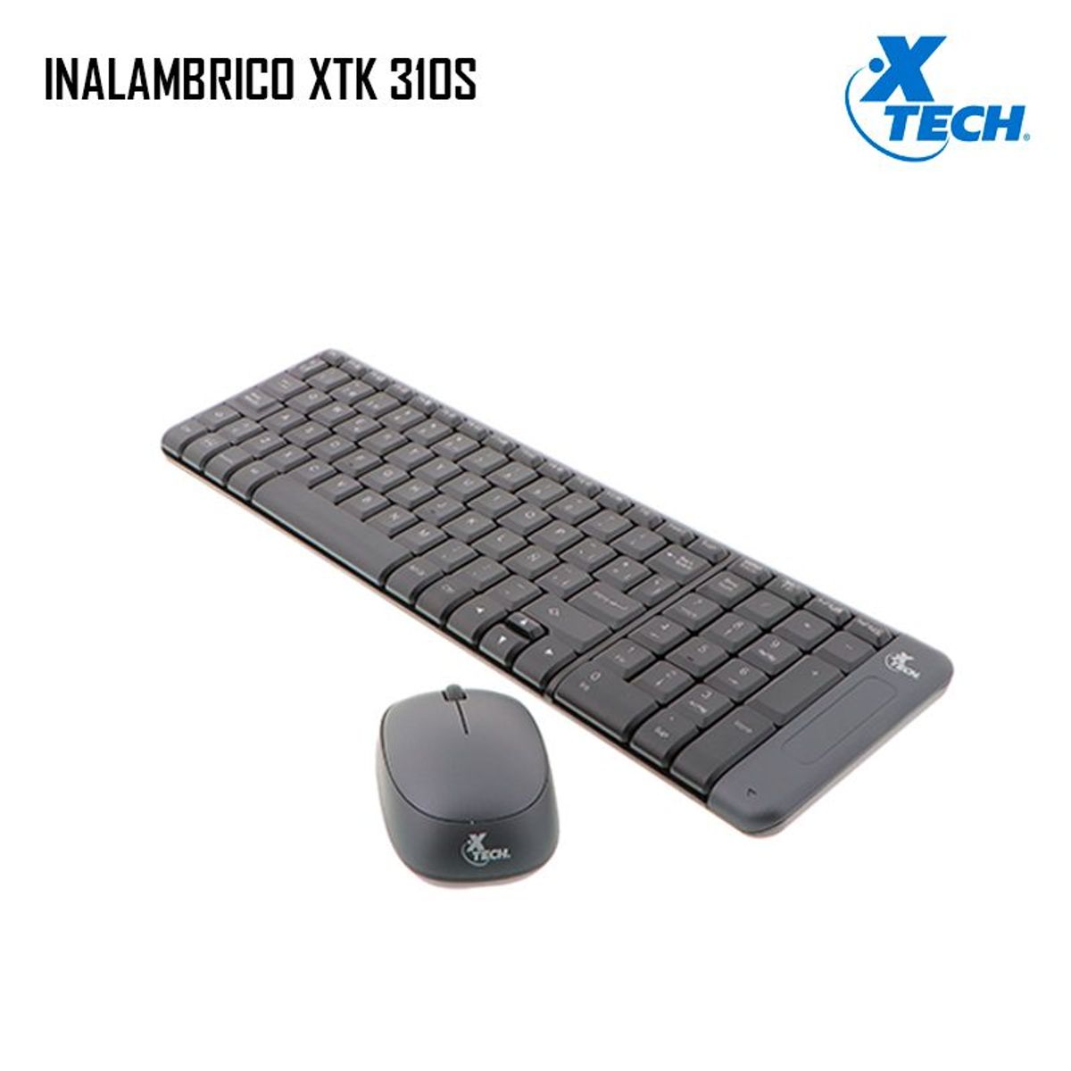 XTECH - Combo 2 en 1 Teclado y mouse inalambrico Xtech XTK–310s