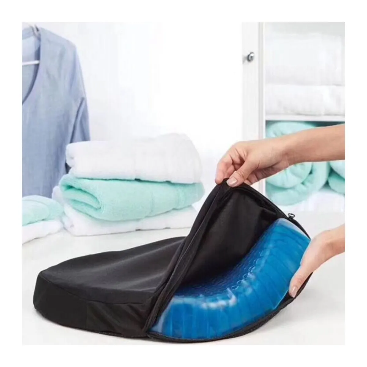 OEM - Asiento Cojín de Gel Refrescante Ortopédico de  1000g