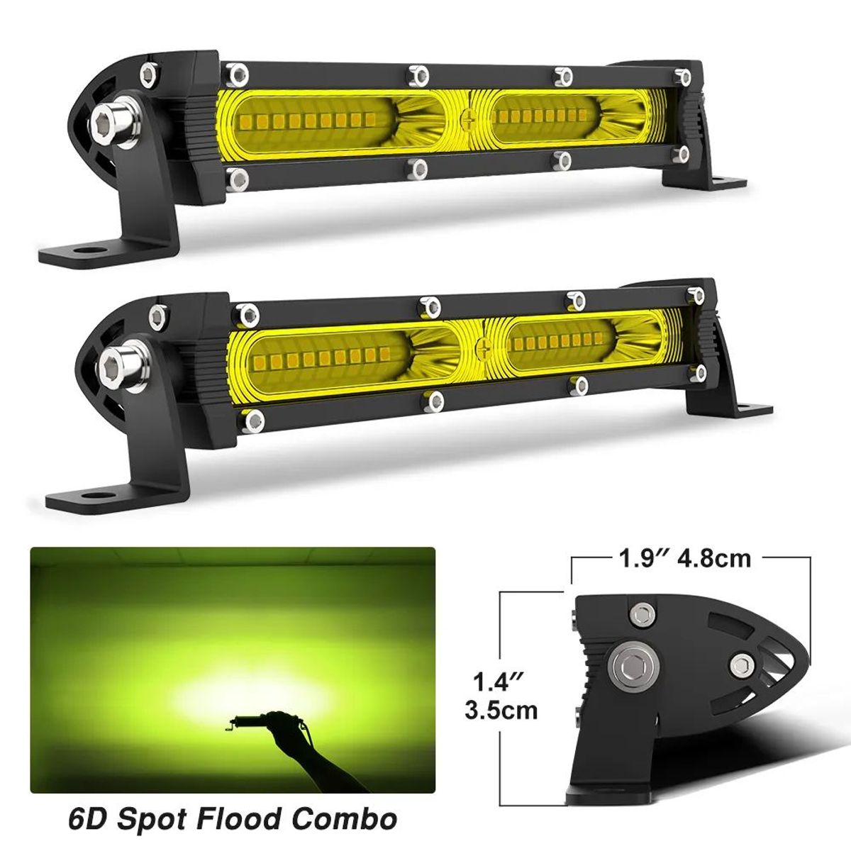 GENERICO - Barra Led Neblinero Auto Camioneta Off Road Original Slim