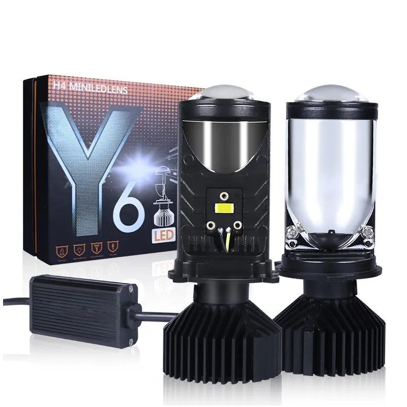 GENERICO - Kit Focos Led Lupa Chip Led Csp Canbus Auto 9d Original