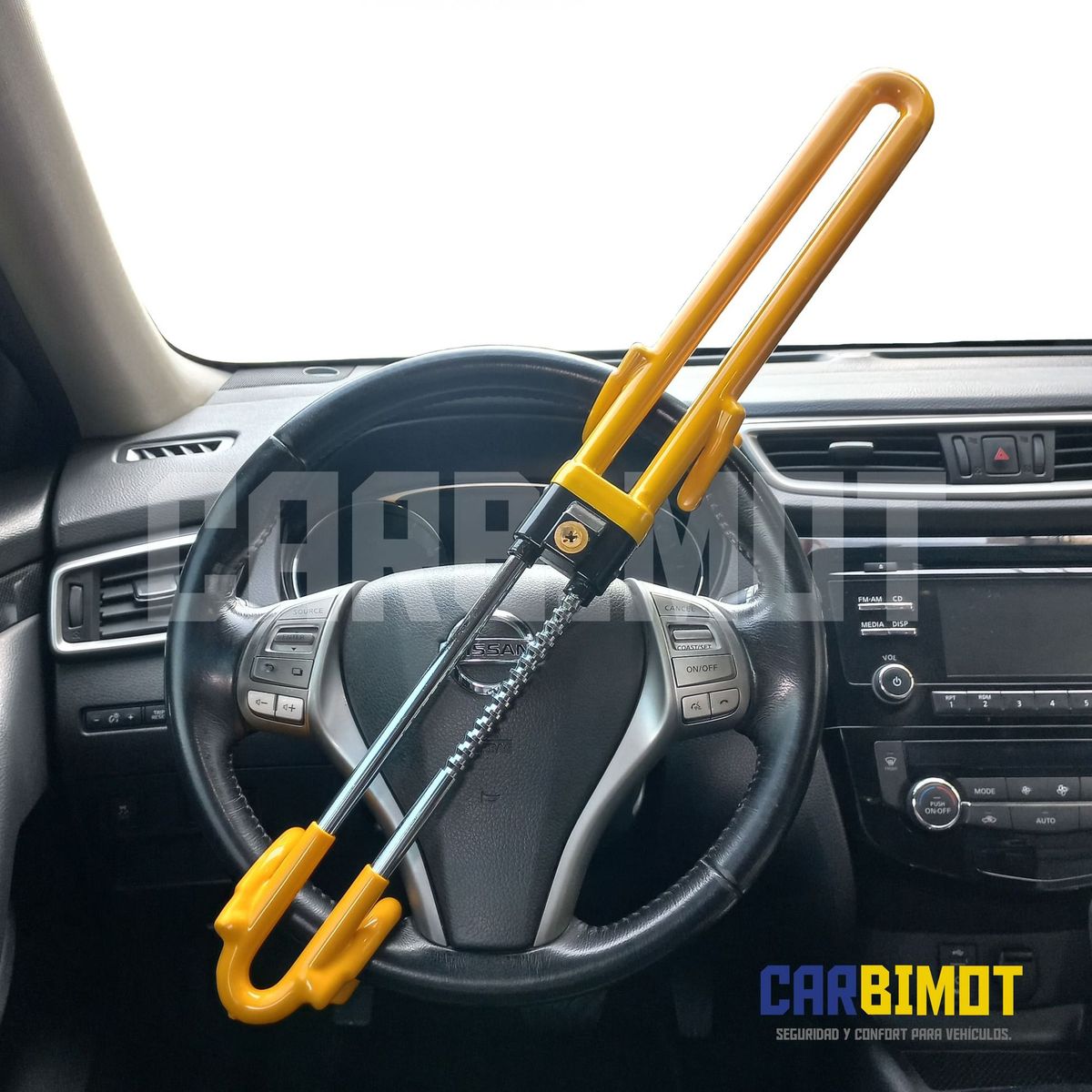 GENERICO - SEGURO DE TIMON BLOQUEO TRABA PARA VEHICULOS2