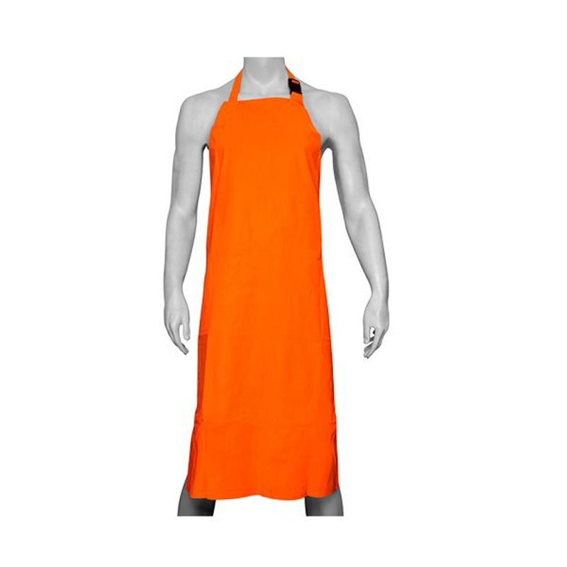 ALASKA - MANDIL DE PVC NARANJA