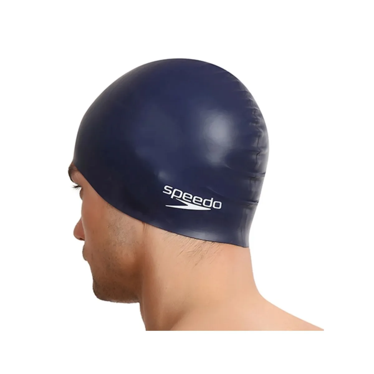 SPEEDO - Gorro Para Natación Speedo Plain Flat Azul