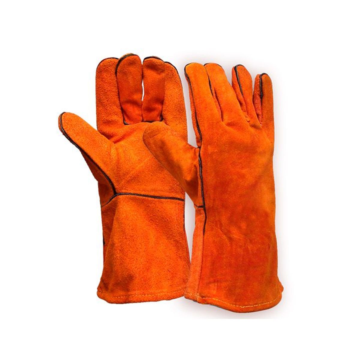STEELPRO - GUANTE CUERO SOLDADOR NARANJO