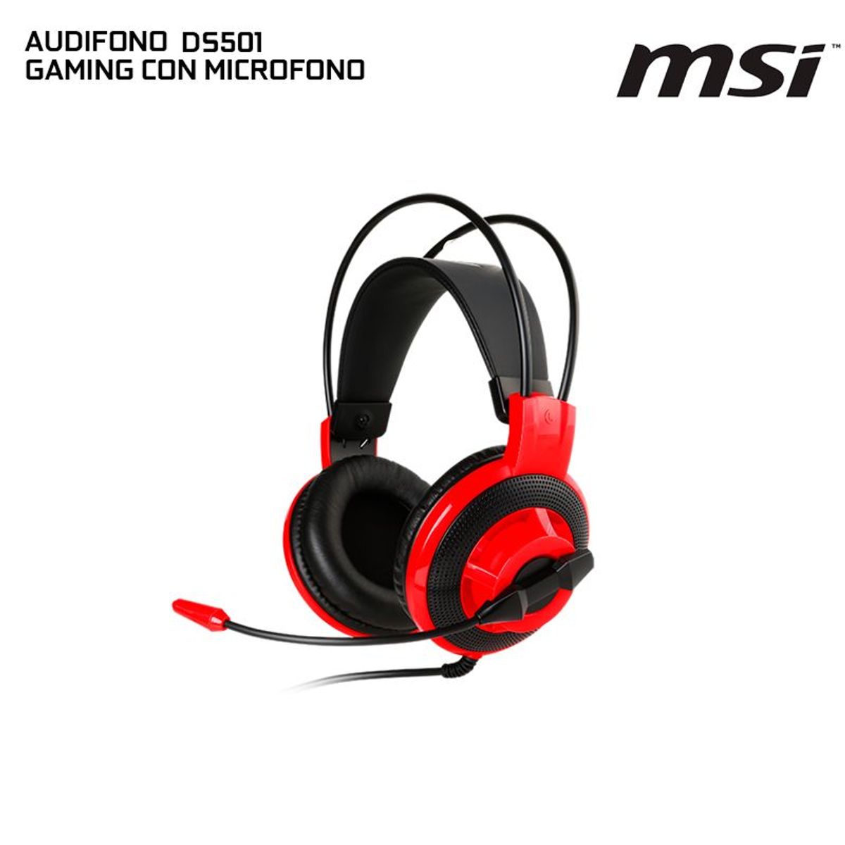 MSI - Audifono MSI DS501 Gaming Headset